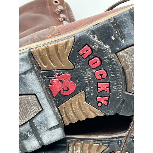 Rocky Original Ride Lacer Waterproof Western Boots Mens 11D  Rocky Original Ride Lacer Waterproof Western Boots Mens 11D